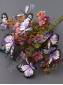 Букет бутонов роз с аспарагусом 18 гр 37см (бел,кр,роз,св-сир,свек,корал)